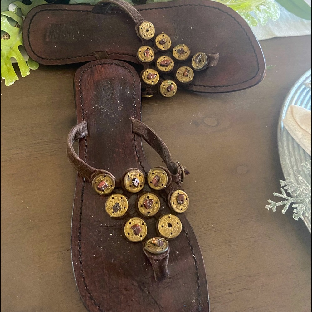 Mystique Brown Sandals